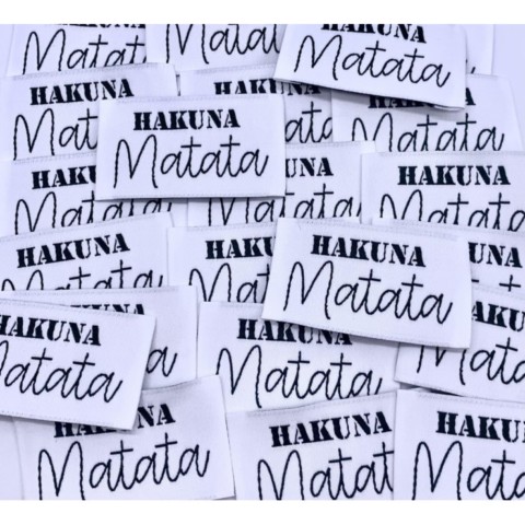 Etiquette Hakuna Matata